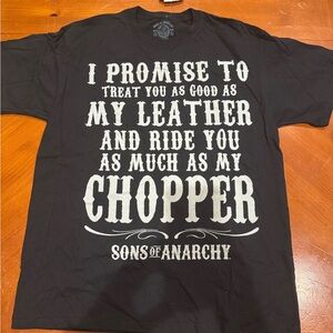 Black Short Sleeve‎ Tee Sons of Anarchy Graphic